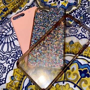 3 iPhone 8 Plus phone cases barely used